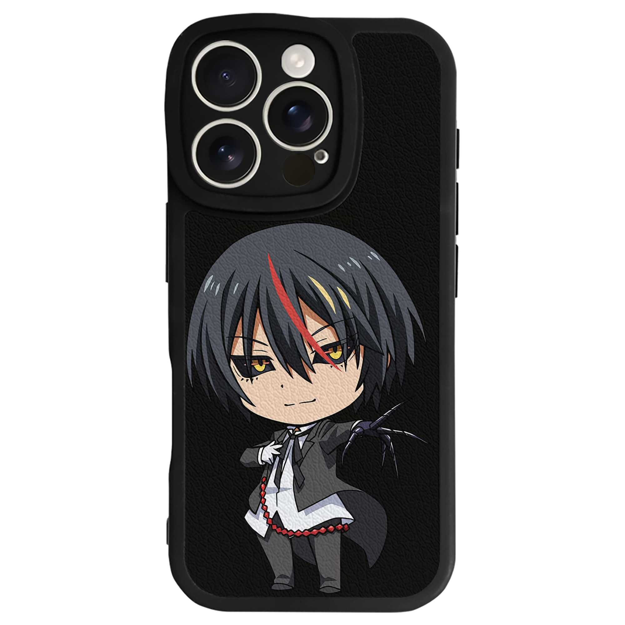 （画像用） 転スラ Regarding Reincarnated to Slime 【iPhone 16シリーズ対応】シリコンスマホケース（レザー調） 材質：シリコン